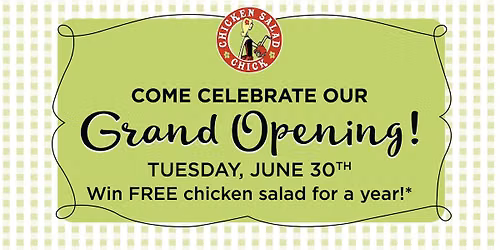 Our Grand Opening Celebration!