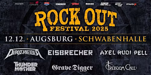 Rock Out Festival 2025 \u2022 Augsburg \u2022 Schwabenhalle
