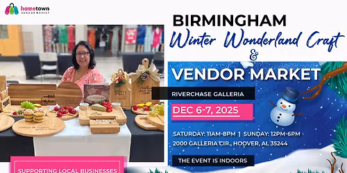 Birmingham Winter Wonderland Craft and Vendor Market