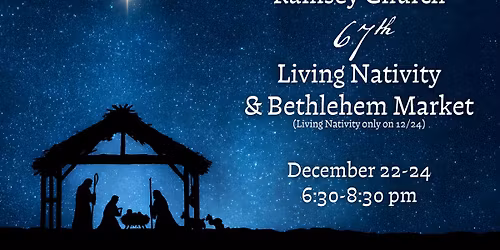 Ramsey Church 67th Living Nativity & Bethlehem Market