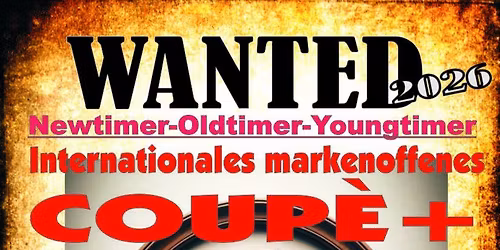 Coupe + Roadster Treffen 2026