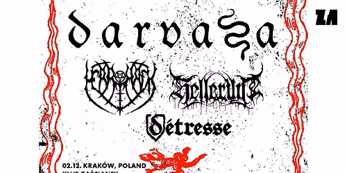 Darvaza + Merrimack +  Helleruin + D\u00e9tresse | 02\/12\/2026 | Krak\u00f3w, Klub Za\u015bcianek