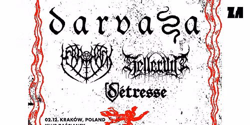 Darvaza + Merrimack + Helleruin + D\u00e9tresse | 02\/12\/2026 | Krak\u00f3w, Klub Za\u015bcianek