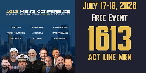 1613 Men's Conference Livestream Watch Party