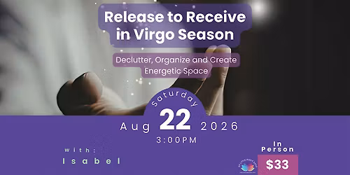 Release to Receive in Virgo Season