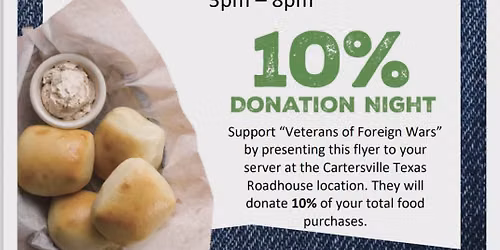 Texas Roadhouse Cartersville - VFW Night 