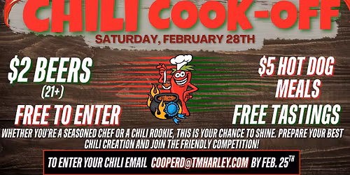 Thunder Mountain Chili Cook-Off \ud83c\udf36\ufe0f\ud83c\udfc6