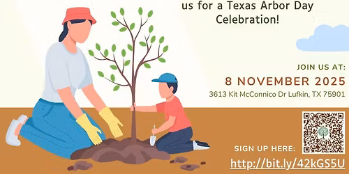 Reforest Lufkin Community Tree Planting