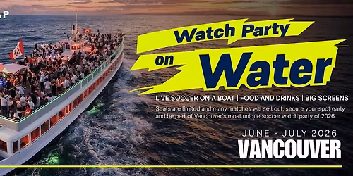Quarter Final 3 Watch Party | Live Match Screening on a Boat
