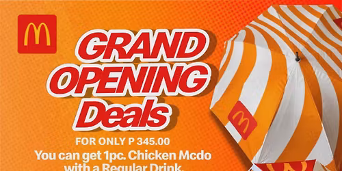 McDonald\u2019s Ayala Ascenda Grand Opening Day