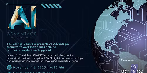 AI Advantage Workshop Series Session 1 \u2013 ChatGPT: Optimize Settings and Personalization