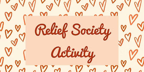Relief Society Activity - Mocktails & Ministering