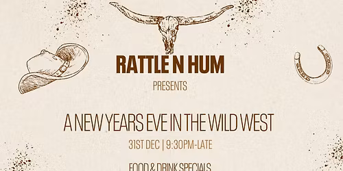 NEW YEARS EVE \ud83e\udd20WILD WEST PARTY 