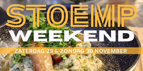 STOEMP WEEKEND Chef Albert “STOEMP” Verdeyen