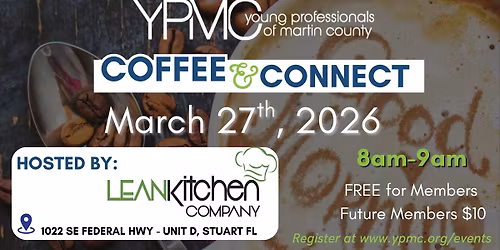 March 2026 Coffee & Connect with Lean Kitchen Company & Cali Coffee