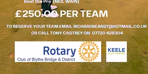 Neil Wain Golf day