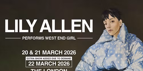 Lily Allen London Tickets