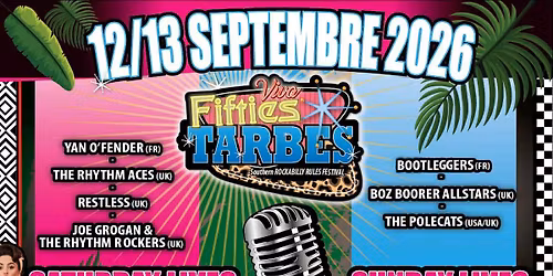 BOOTLEGGERS au VIVA FIFTIES FESTIVAL TARBES