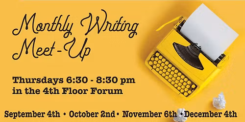 Monthly Writing Meet Up