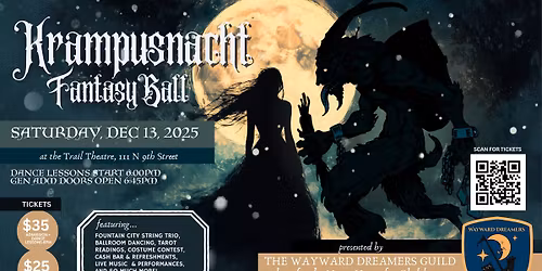 Krampusnacht Fantasy Ball To Benefit The Noyes Home for Children