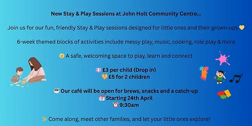 Stay and play - Parent and toddler group