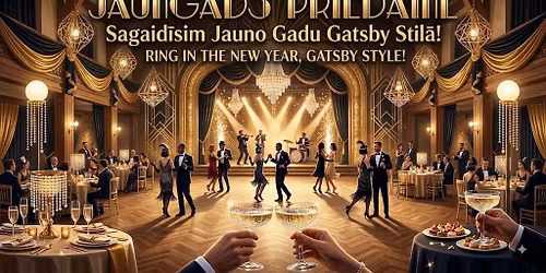 Zelta Nakts Priedain\u0113 - Jaungada Balle! \/ A Golden Night at Priedaine - New Year's Eve Ball!
