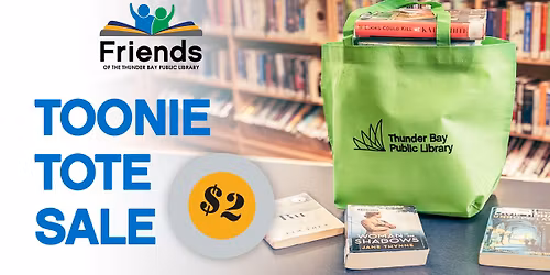 Toonie Tote - Used Book Sale