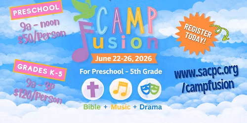 Camp Fusion Full Day (Grades K-5)