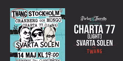 CHARTA 77 (Light) + SVARTA SOLEN