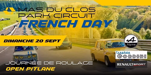 Gordini Alpine Renault Day au Mas du Clos | Dimanche 20 septembre 2026