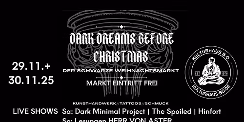 DARK DREAMS BEFORE CHRISTMAS