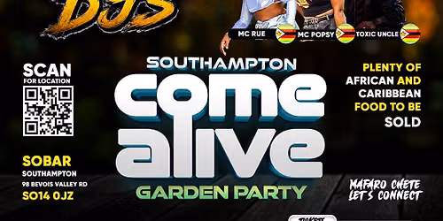 SOUTHAMPTON COME ALIVE GARDEN PARTY 