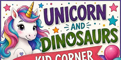 Unicorns and Dinosaurs at Off the beaten Track Open House