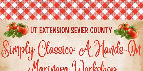 Simply Classico: A Hands-On Marinara Workshop