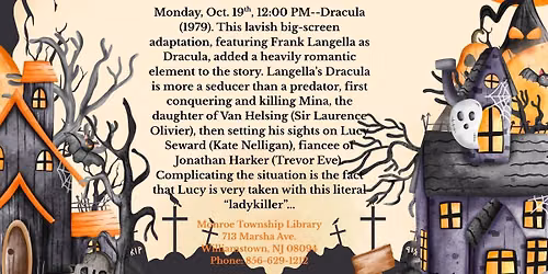 Lunch and a Movie: Dracula (1931)