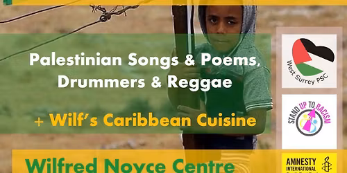 Godalming Gig for Gaza - Rhythms of Hope FUNDRAISER FOR THE CHILDREN OF GAZA