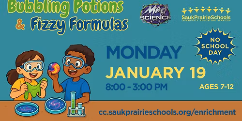 Bubbling Potions & Fizzy Formulas ... Science Fun on a NO School Day