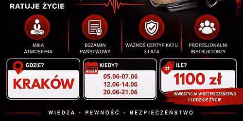 KPP | Krak\u00f3w | Kwalifikowana Pierwsza Pomoc