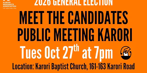 MEET THE CANDIDATES KARORI