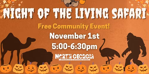 Night of the Living Safari- a Halloween Event