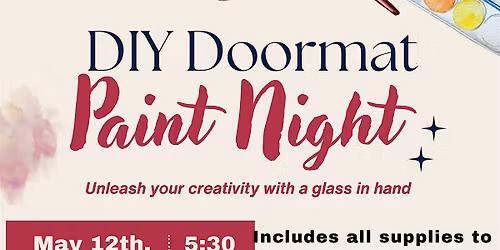Doormat Paint Night