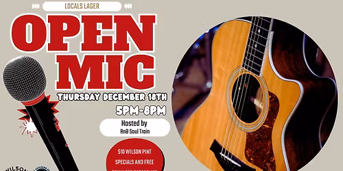 Open Mic Night | At Wilson's Brewery 