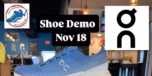 On Shoe Demo at PYRC
