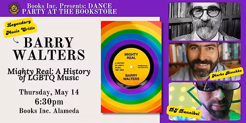 DANCE PARTY WITH BARRY WALTERS at Books Inc. Alameda