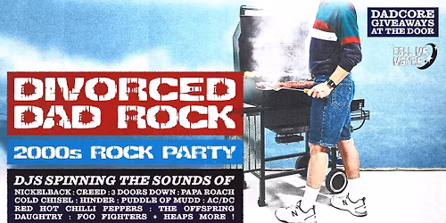 Divorced Dad Rock Night - Yeppoon