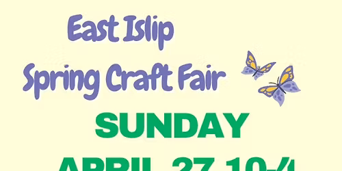 East Islip Spring Craft Fair