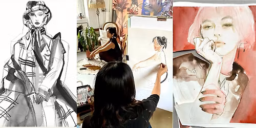 Sketch and Style: A Guided Fashion Illustration Evening with Connie Lim