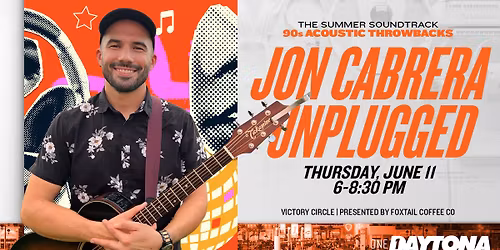 Summer Soundtrack: Jon Cabrera Unplugged - 90s Acoustic Throwbacks