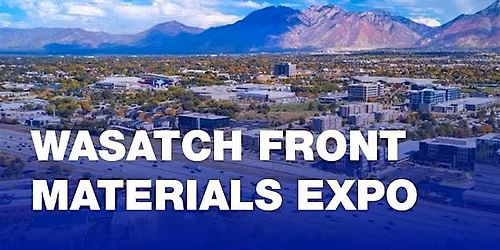 2027 Wasatch Front Materials Expo - EXHIBITOR