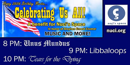 Nu\u00e7i\u2019s Space Benefit Concert: In Honor of Stephen Ernest Cramer